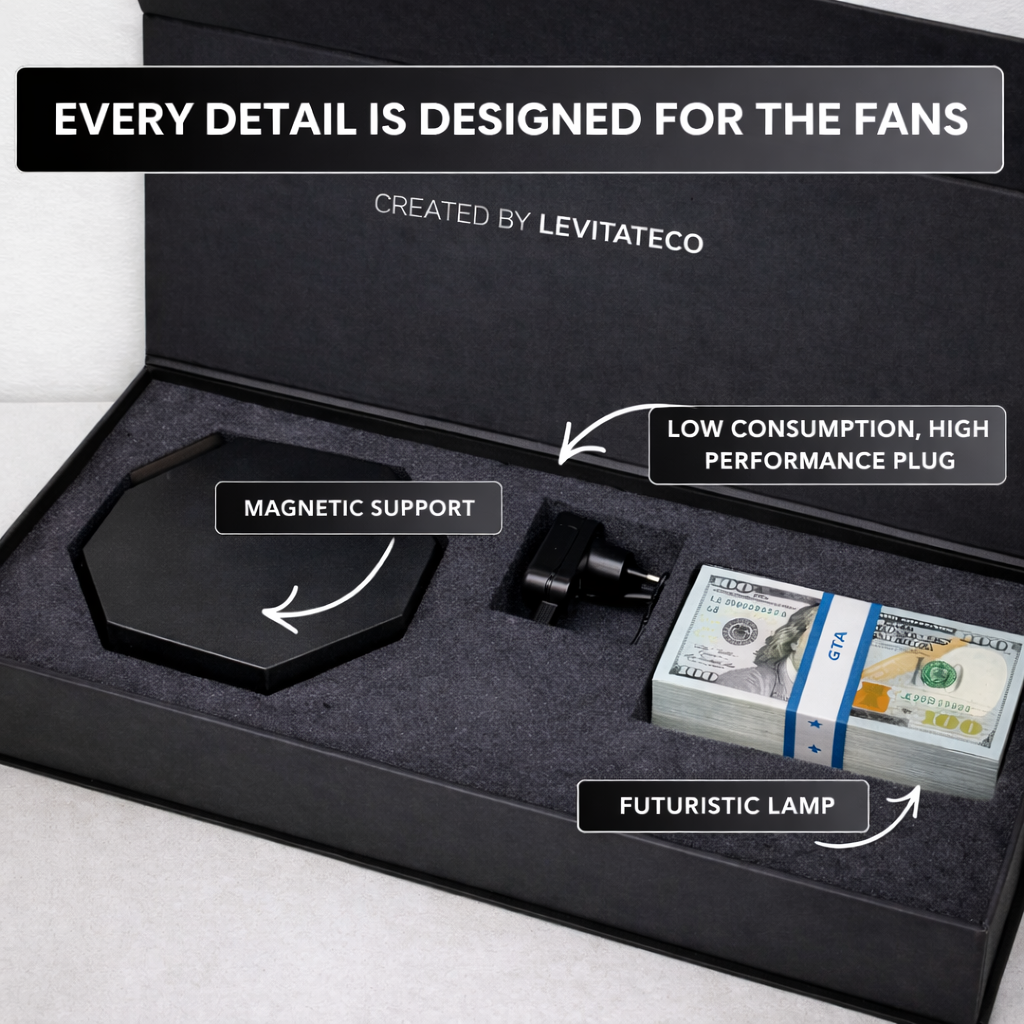 Floating Money Lamp